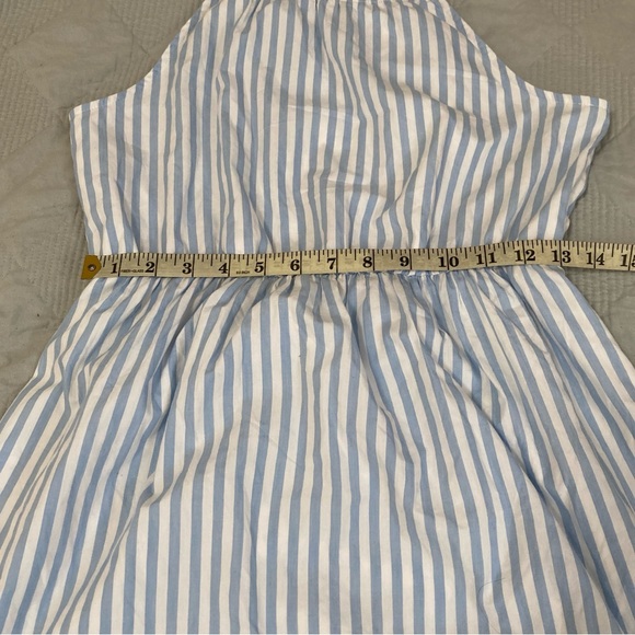 Abercrombie Kids Blue Striped Long Dress Sleeveles 15/16 - Picture 9 of 11